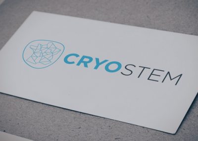 visual identity for Cryostem